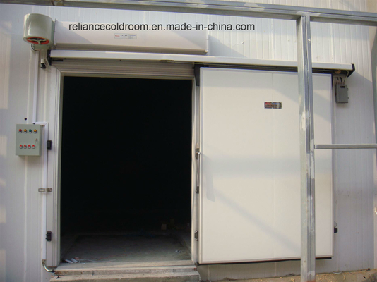 PU10098 Manual Sliding Door for Cold Storage Room Hospital Cold Chain Solution