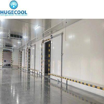 Freon Refrigerant Cold Storage PU/XPS Panel Sliding Swing Doors for Deep Blast Freezer