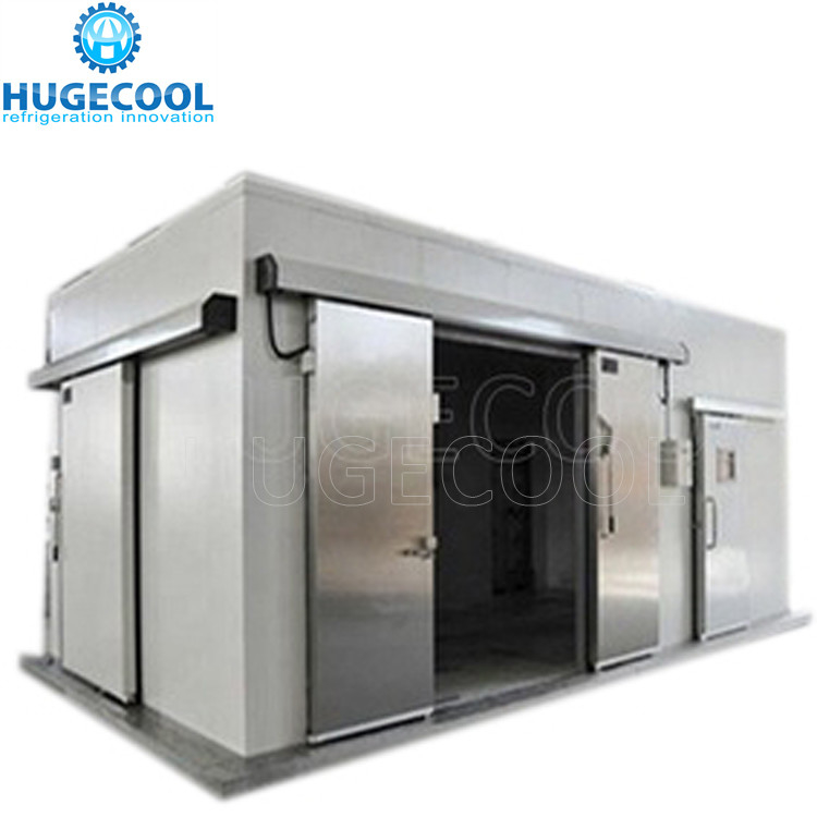 Mobile insulated cold storage containers