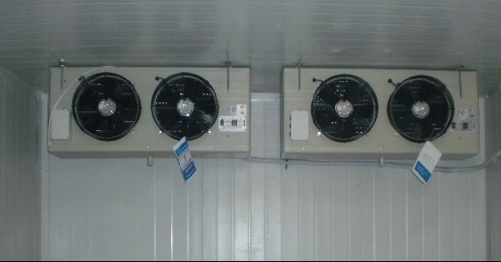 Stainless Steel Cold Room Sliding Door with Round Window and Gas R404A Refrigeration