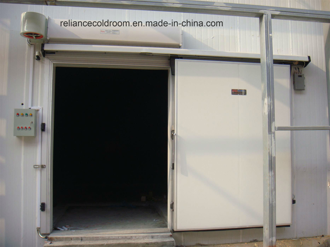 PU10098 Manual Sliding Door for Cold Storage Room Hospital Cold Chain Solution