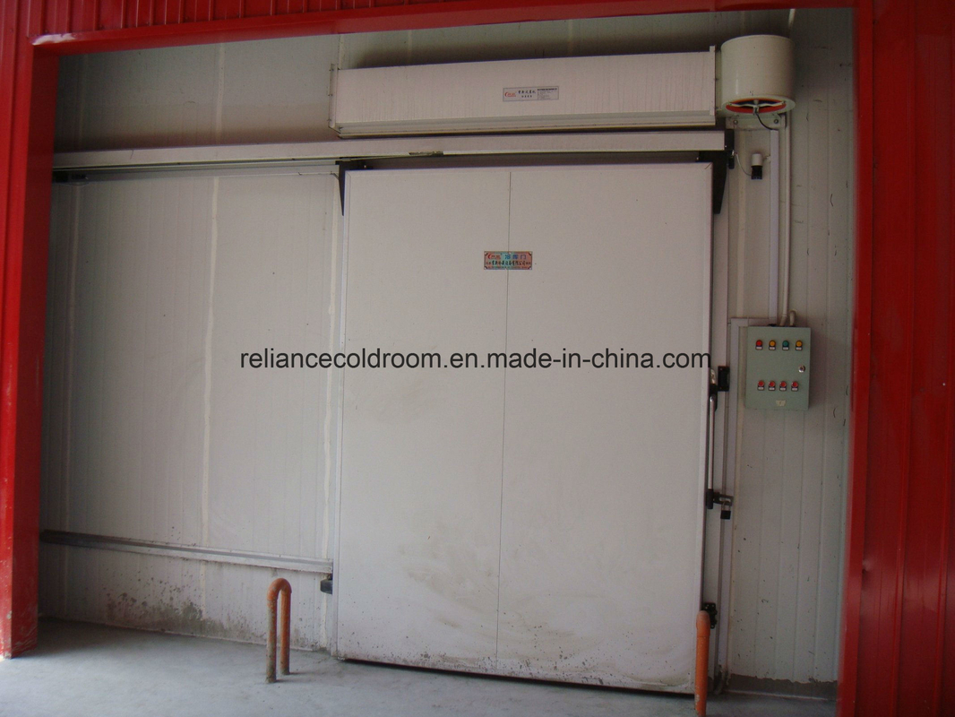 PU10098 Manual Sliding Door for Cold Storage Room Hospital Cold Chain Solution