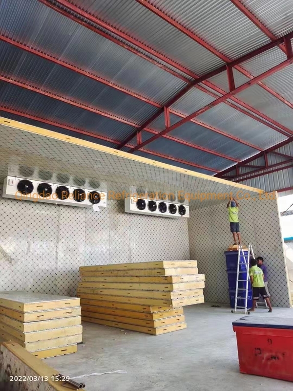 Customized Request Cold Room Solar Used with Thermostat Condensing Unit 6HP Compressor