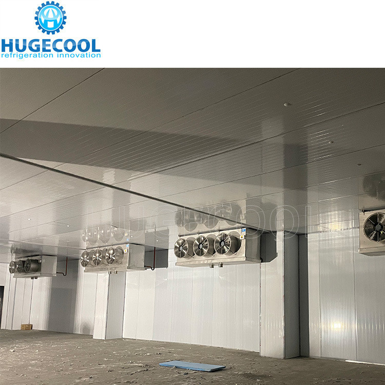 PU Foma Panel Material Cold Chamber Refrigeration Camera for Sea Food Processing
